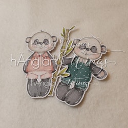 Clear Stamps - Pandor / Pandas