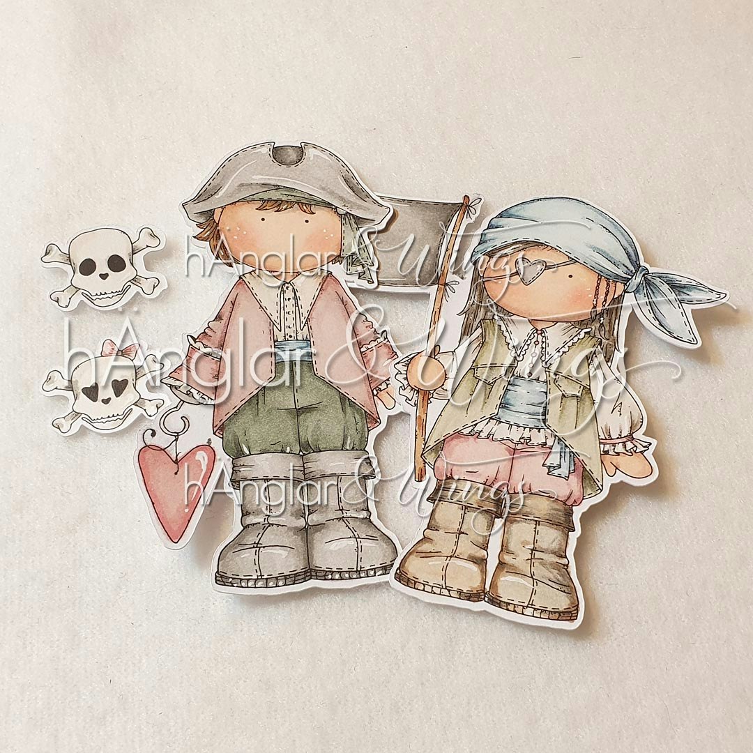 Clear Stamps - Pirater / Pirates