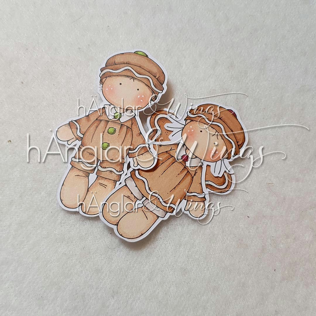 Clear Stamps - Små Pepparkakor 2021 / Small gingerbread cookies 2021  A7