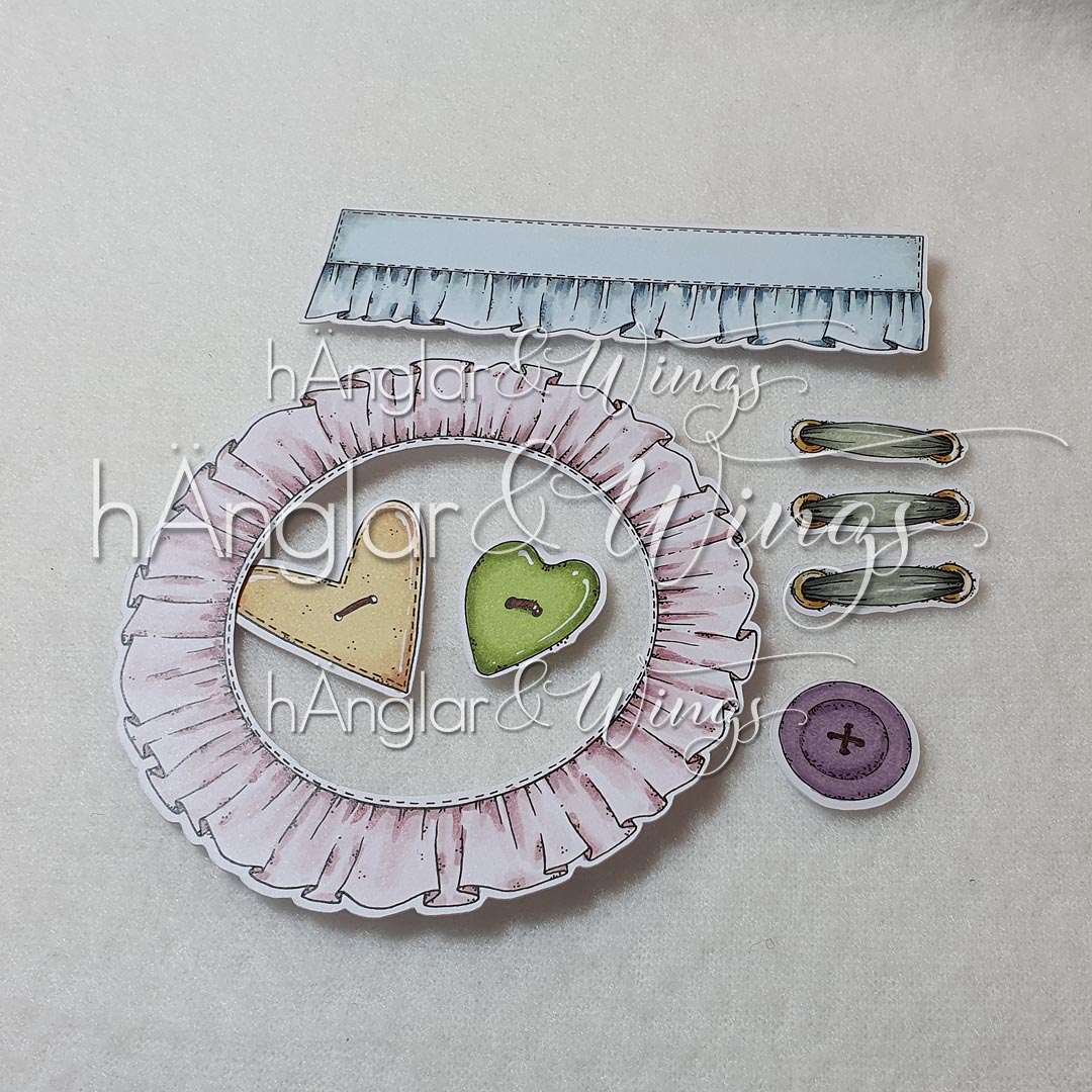 Clear Stamps - Volangcirkel / Flounce Circle