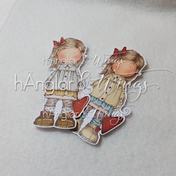 Clear Stamps - Hjärtevän / Heart Friend A7