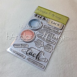 Clear Stamps - Tackbiljett / Thank you ticket