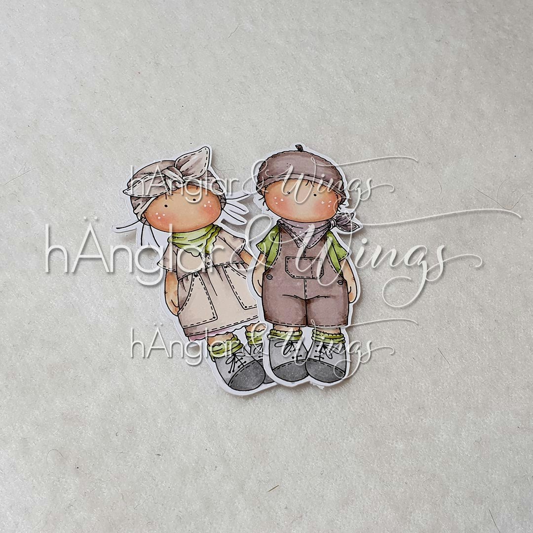 Clear Stamps - Vårkids A7