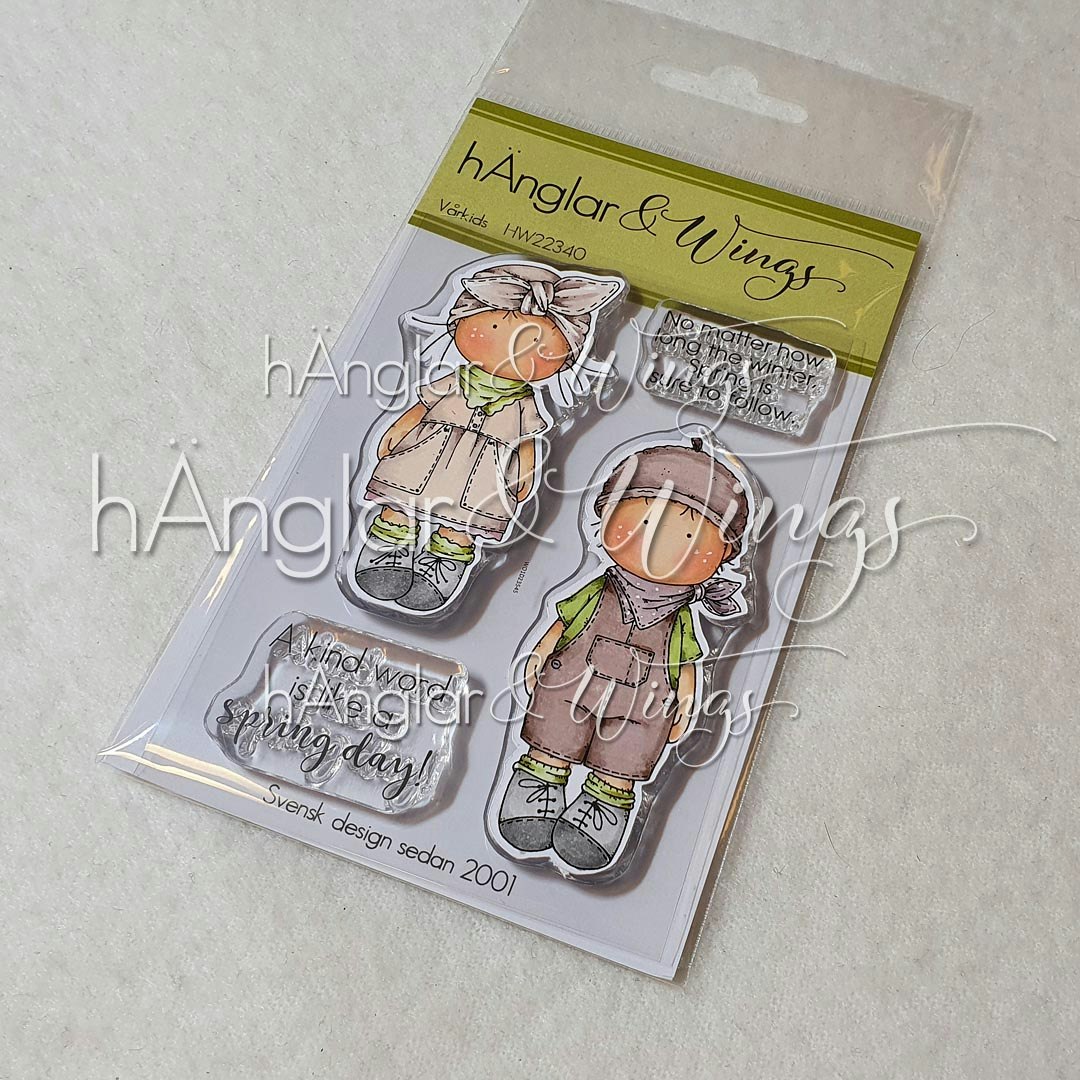 Clear Stamps - Vårkids / Spring Kids A7