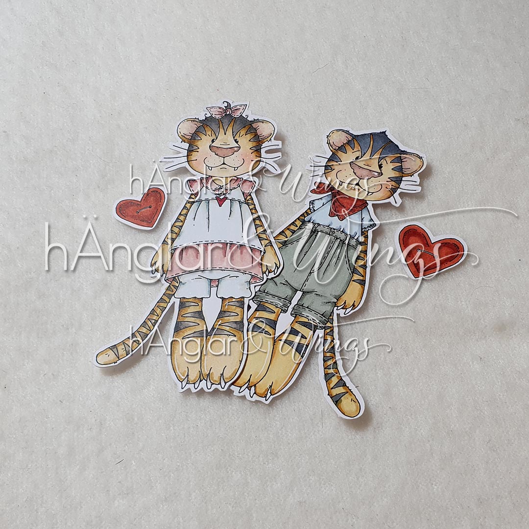 Clear Stamps - Tigerkissar