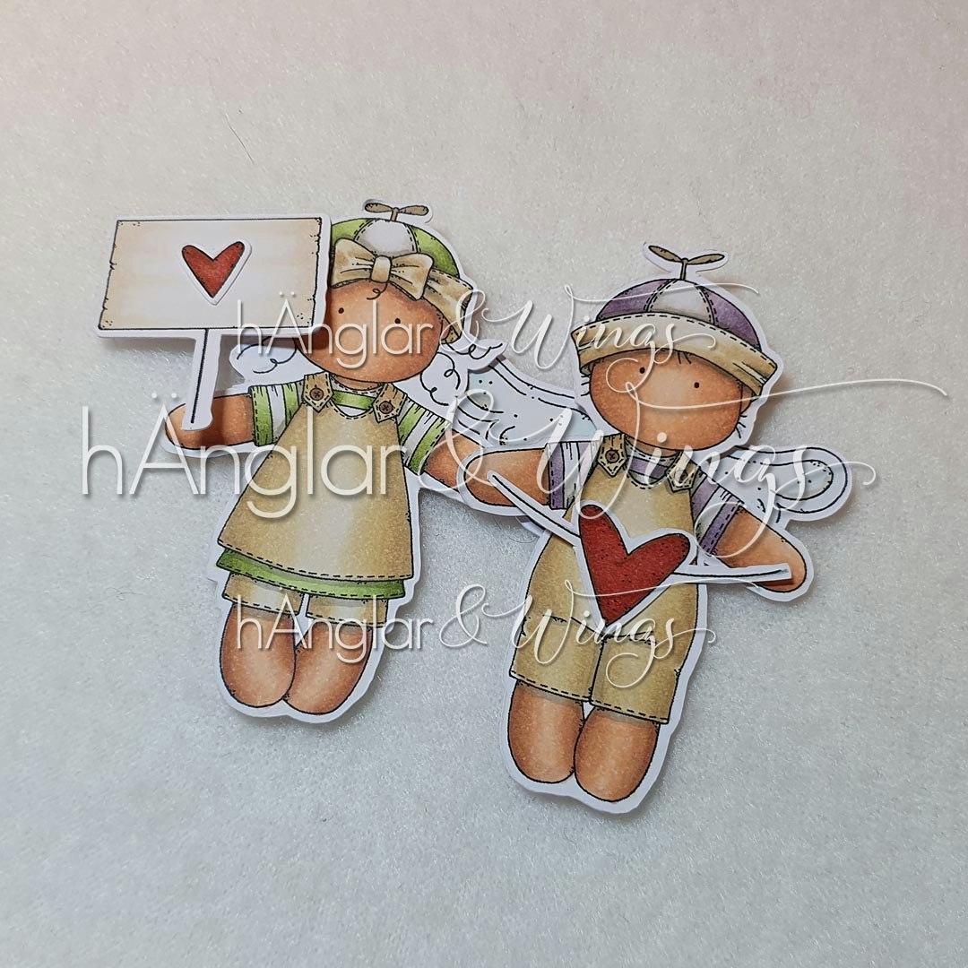 Clear Stamps - Kombinera mera hÄnglar / Combine more hAngels