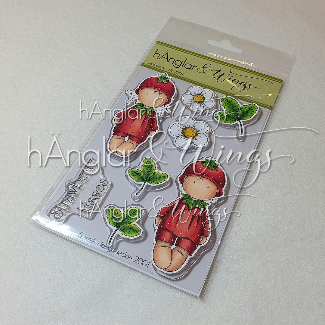 Clear Stamps - Jordgubbar / Strawberries