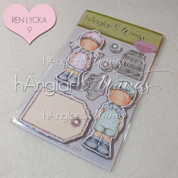 Clear Stamps - Stora Etikettkids