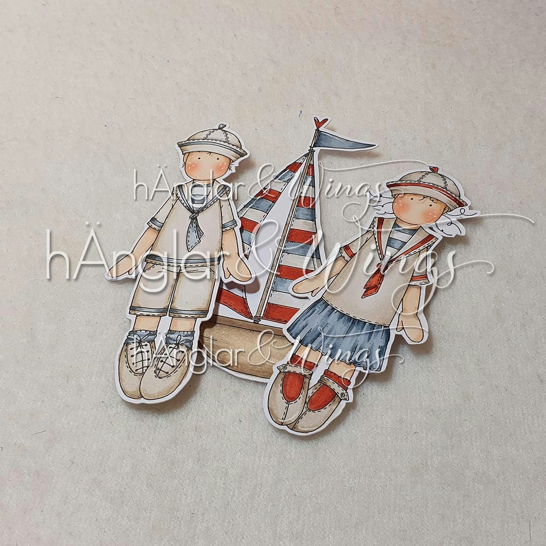 Clear Stamps - Långa Sailors / Tall Sailors