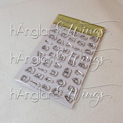 Clear Stamps - Alfabet Gardenia - gemener / Alphabet Gardenia - lower case