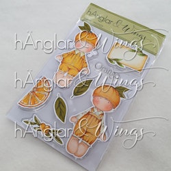 Clear Stamps - Apelsiner / Oranges