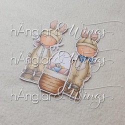 Clear Stamps - Äggjakt / Egg Hunt