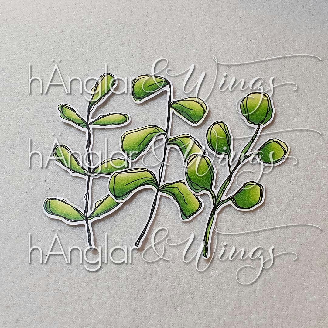 Clear Stamps - Sirliga Blad