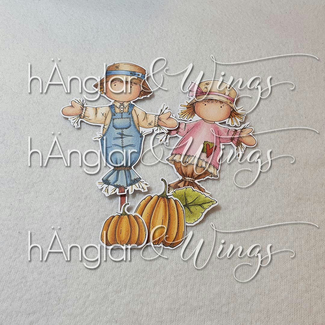 Clear Stamps - Fågelskrämmor / Scarecrows