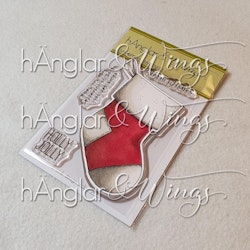 Clear Stamps - Julstrumpa / Christmas stocking A7