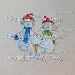 Clear Stamps - Snövänner / Snow Friends