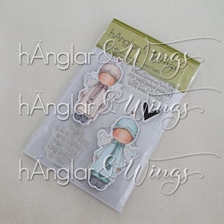 Clear Stamps - Små hÄnglavänner / Little Angel Friends A7