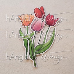 Clear Stamps - Sirliga Tulpaner / Neat Tulips