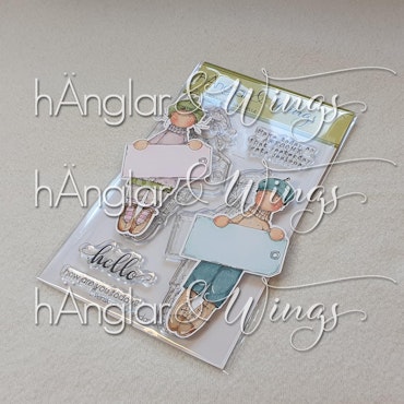 Clear Stamps - Långa Taggare / Long Tags