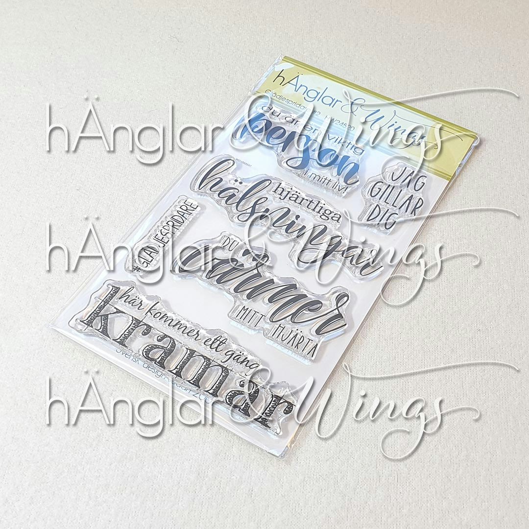 Clear Stamps - Glädjespridare #2