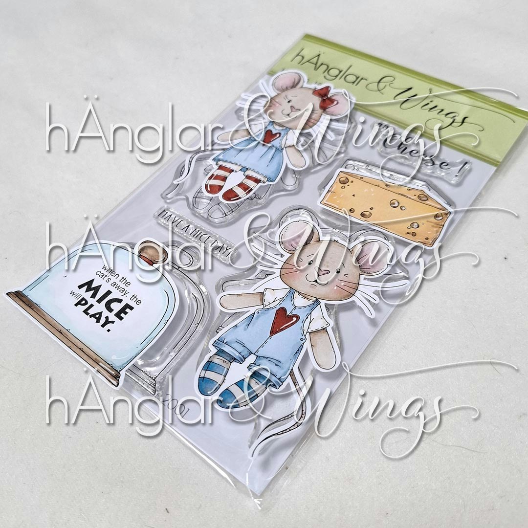 Clear Stamps - Husmöss / House Mice