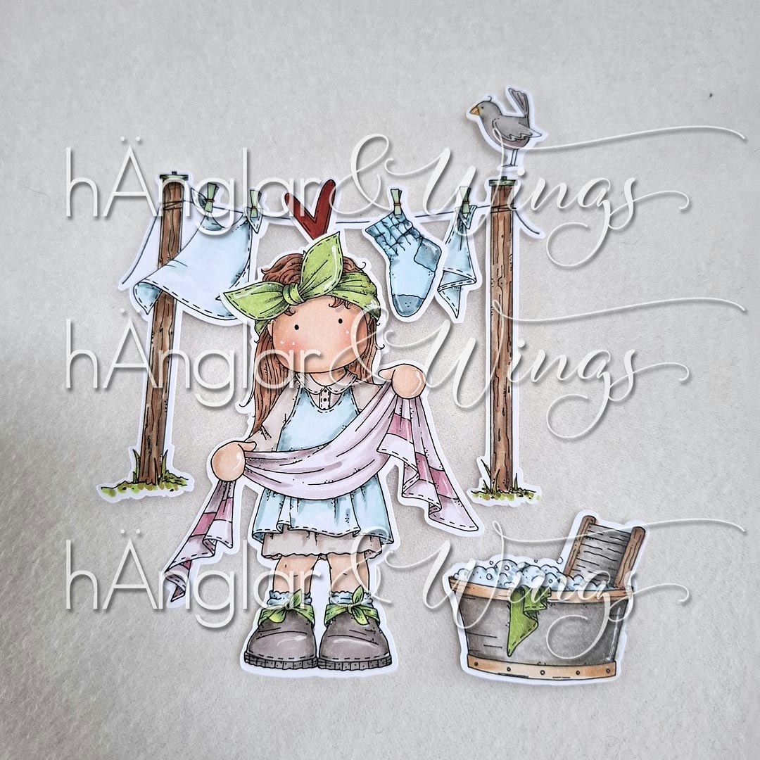 Clear Stamps - TvättLina