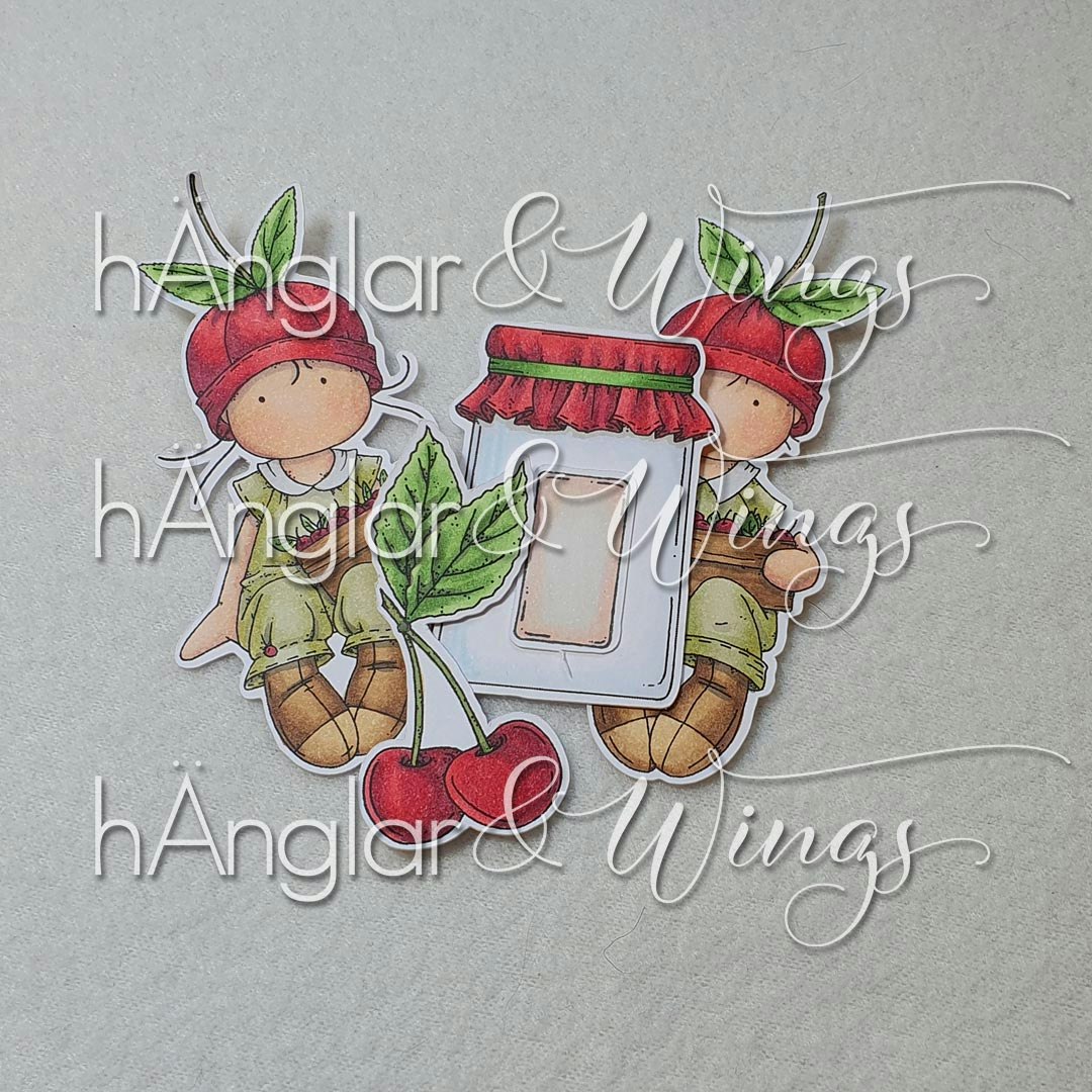 Clear Stamps - Körsbär