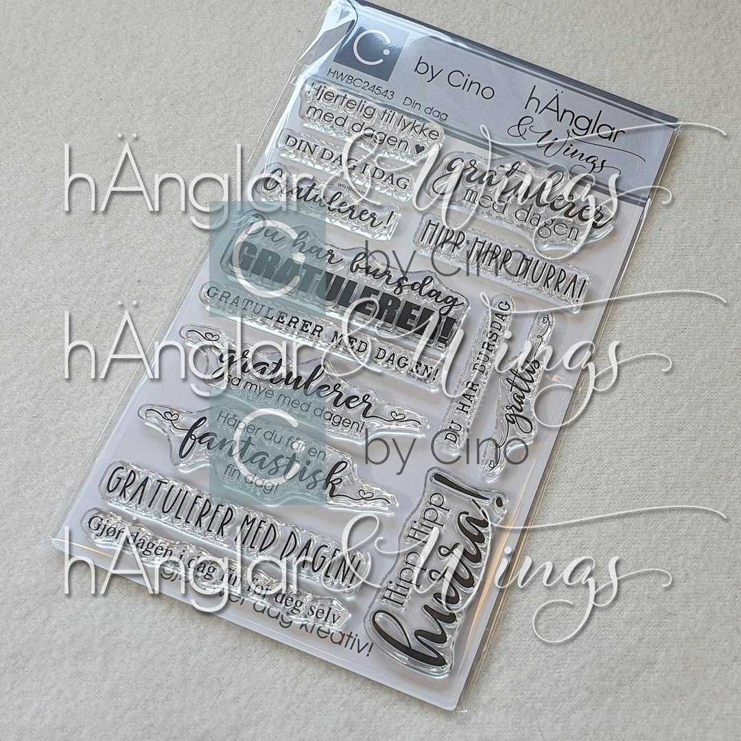 Clear Stamps - Din dag