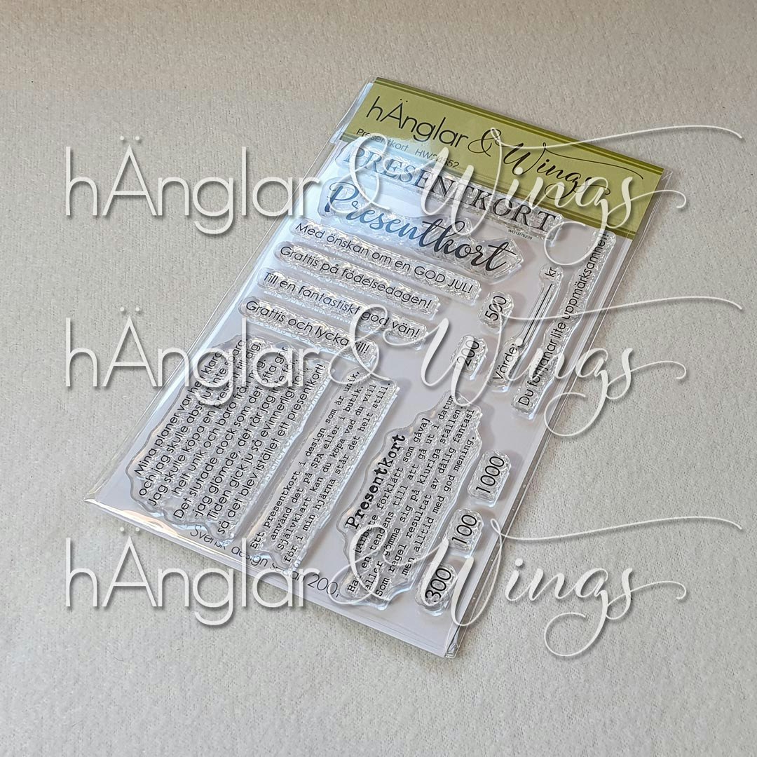 Clear Stamps - Presentkort / Gift Cards