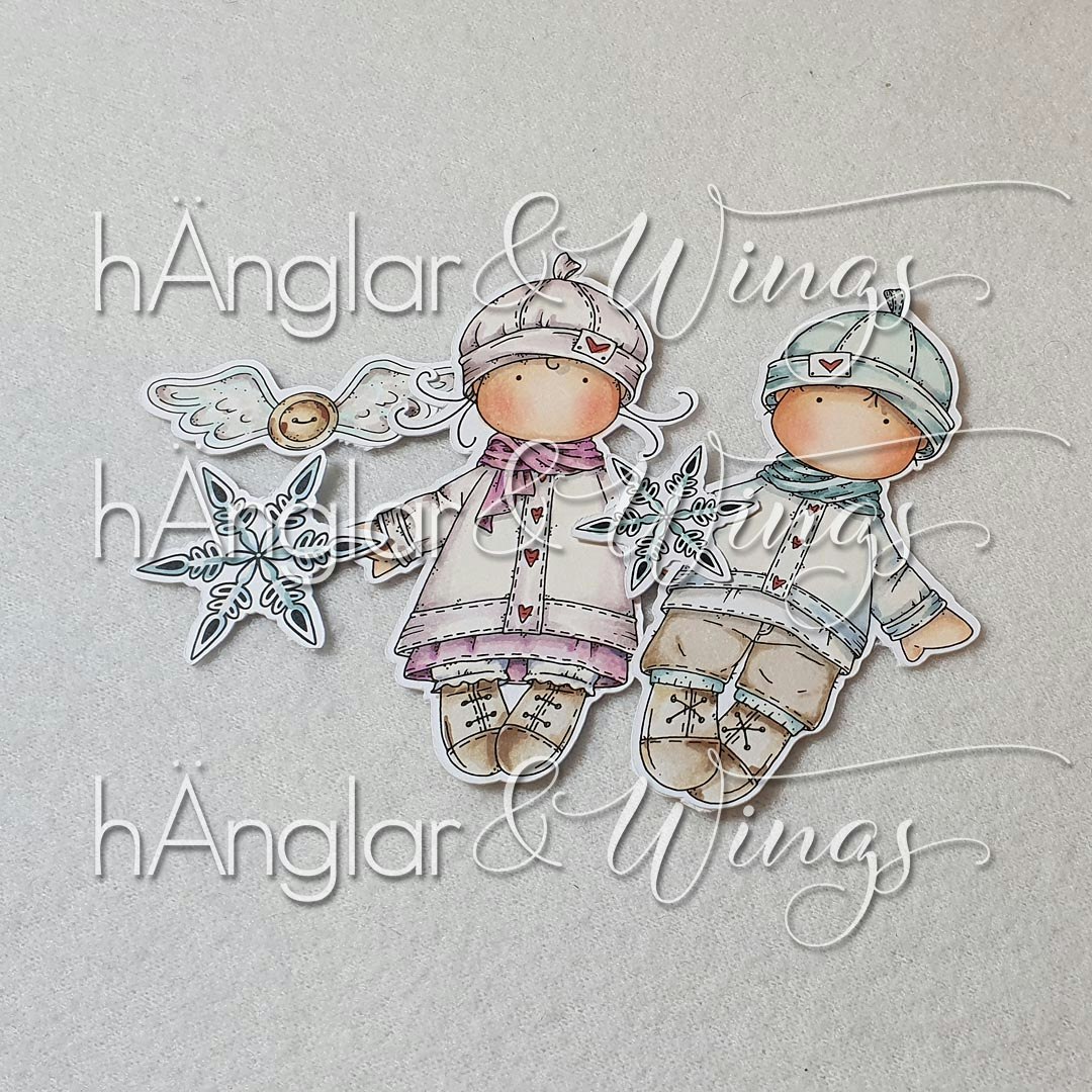 Clear Stamps - SnöflingehÄnglar / Snowflake hAngels
