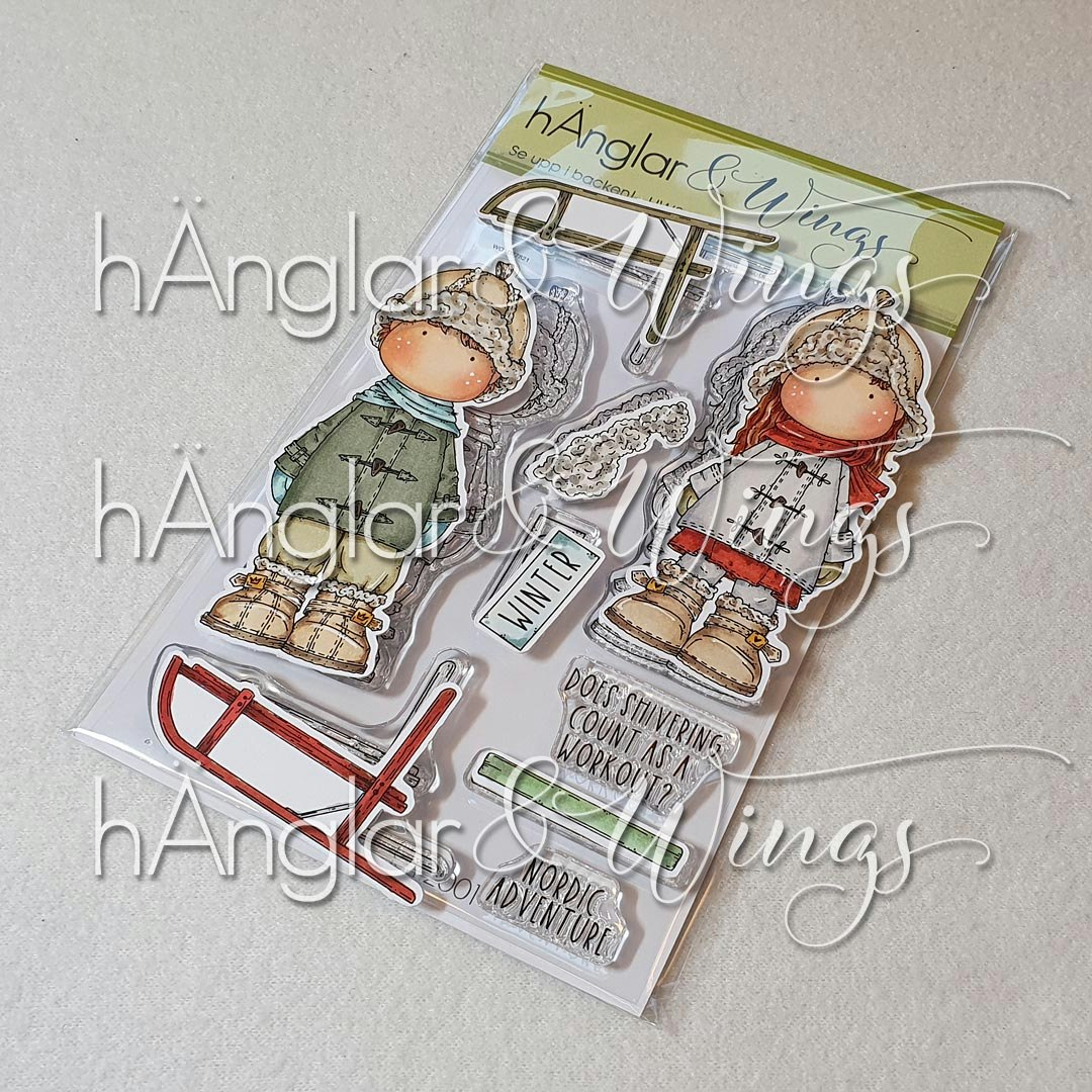 Clear Stamps - Se upp i backen! / Watch out!