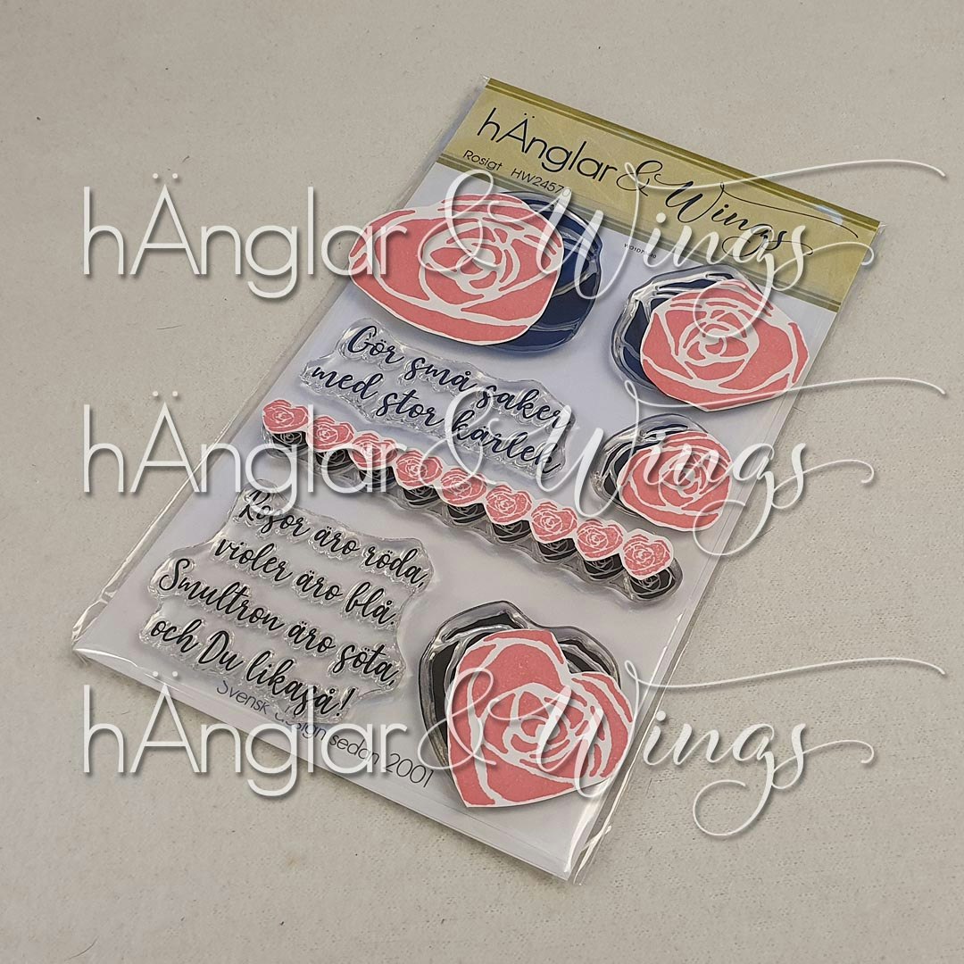 Clear Stamps - Rosigt / Rosy