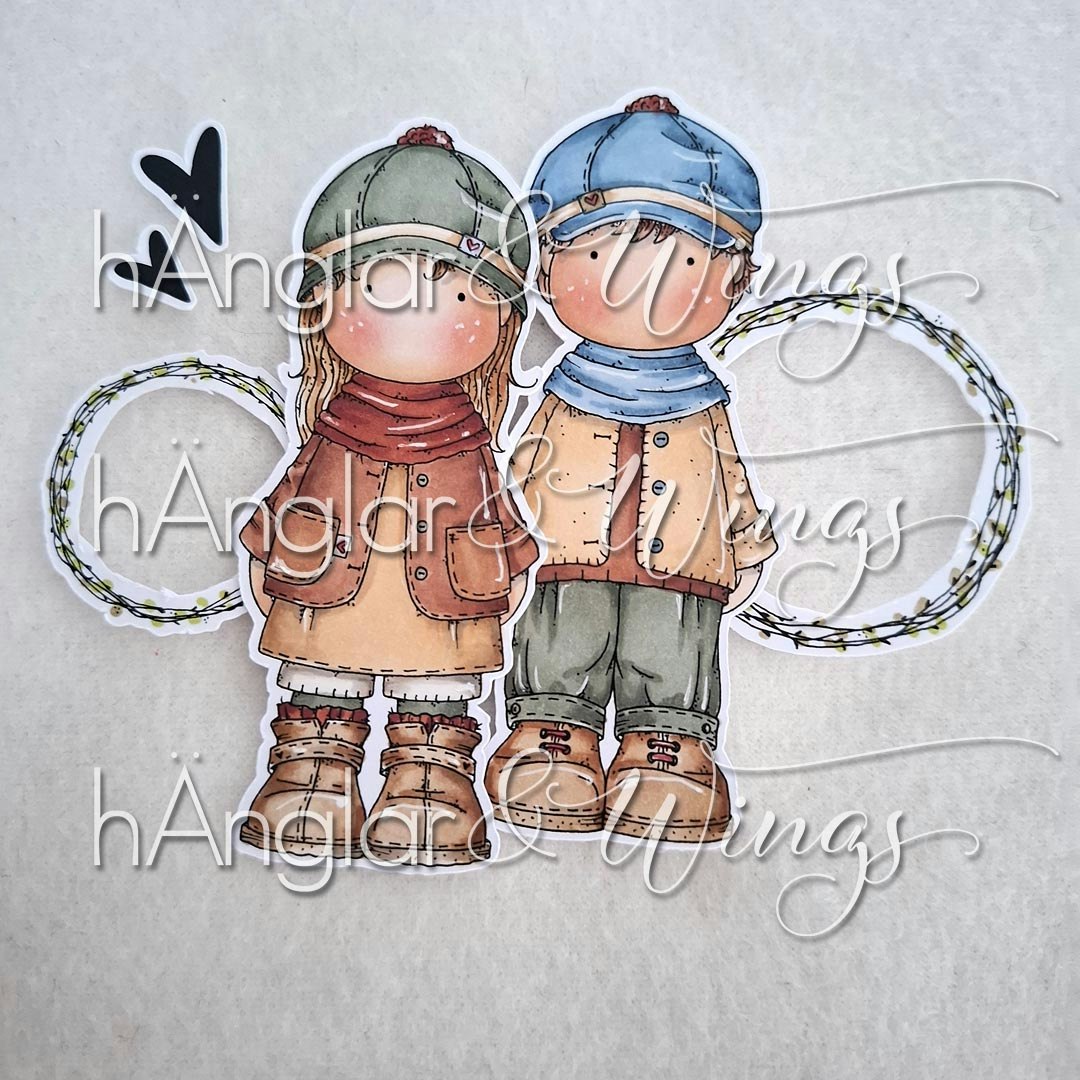 Clear Stamps - Vårvinter / Spring Winter