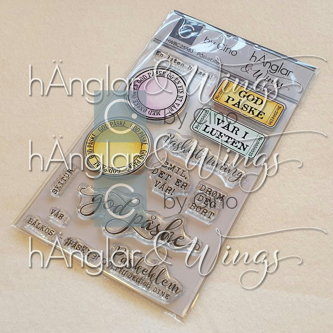 Clear Stamps - Påskebillett
