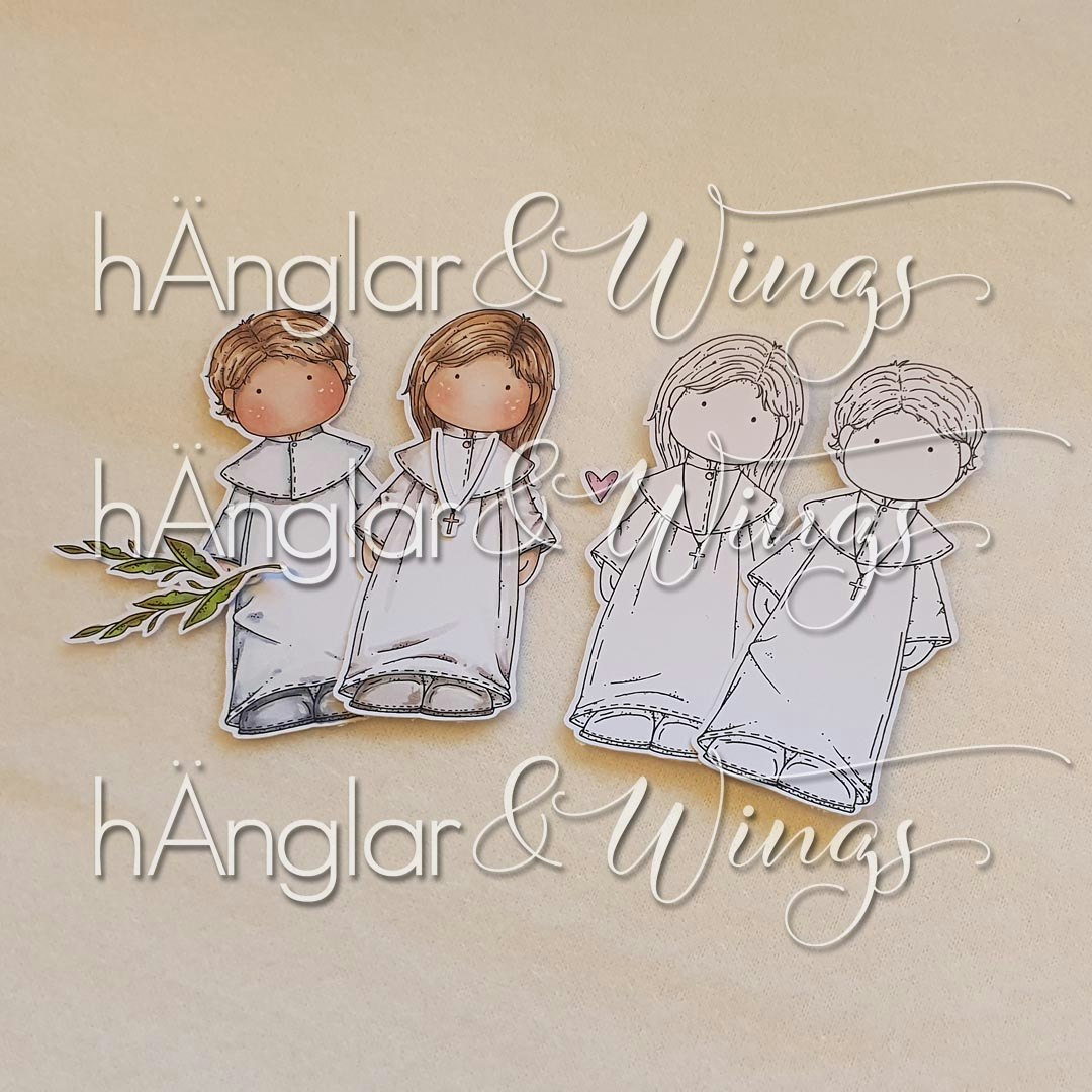Clear Stamps - Konfirmander