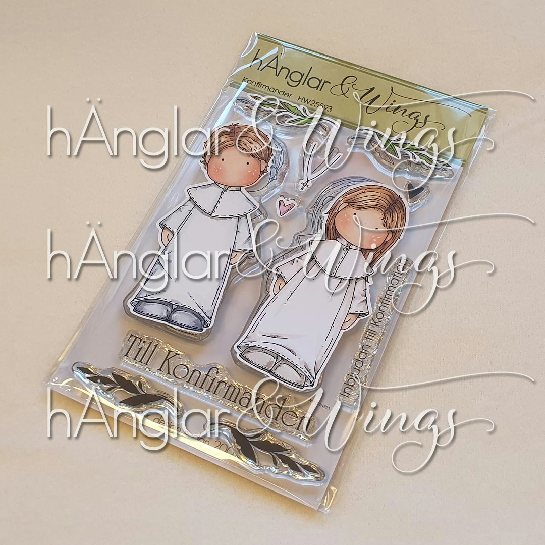Clear Stamps - Konfirmander