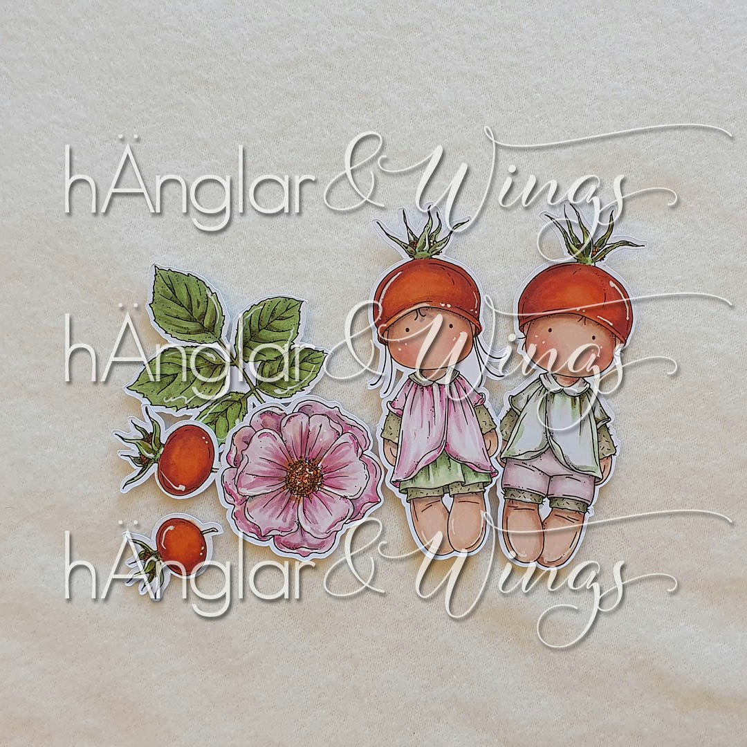 Clear Stamps - Nypon / Rosehip
