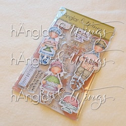 Clear Stamps - Tre bakverk / Three Pastries