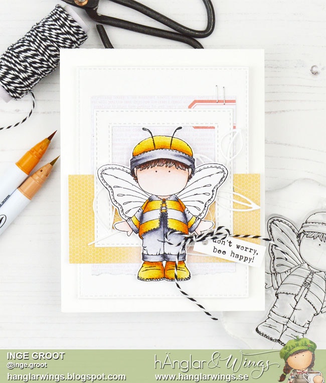 Clear Stamps - Bisingar / Bees