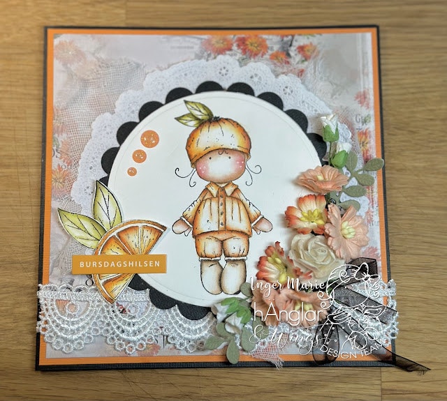 Clear Stamps - Apelsiner / Oranges