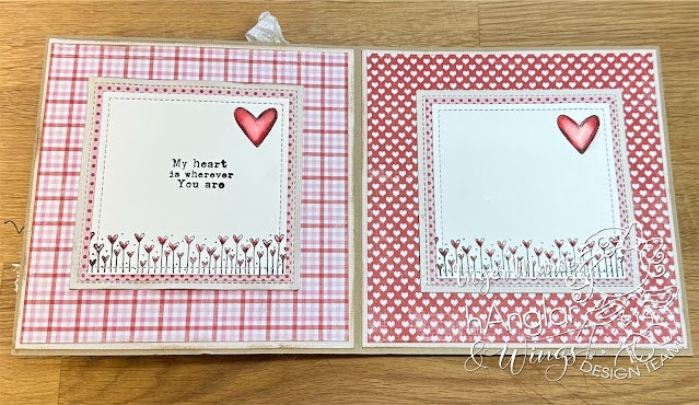 Clear Stamps - Håll mitt hjärta / Hold my heart