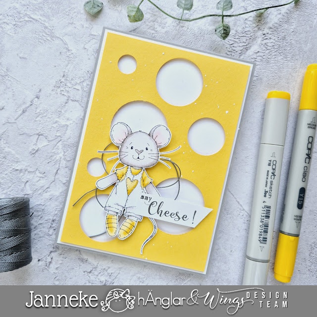 Clear Stamps - Husmöss / House Mice
