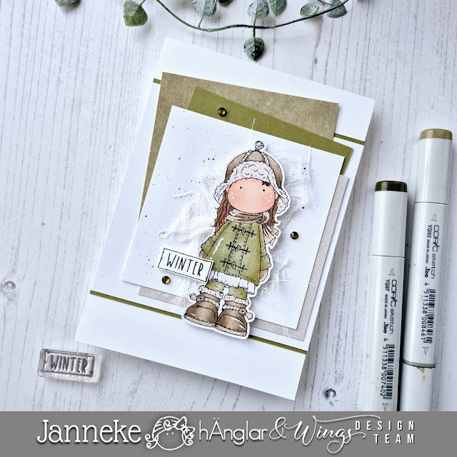 Clear Stamps - Se upp i backen! / Watch out!