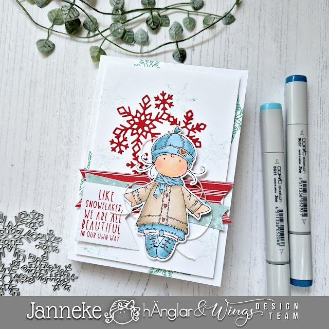 Clear Stamps - SnöflingehÄnglar / Snowflake hAngels