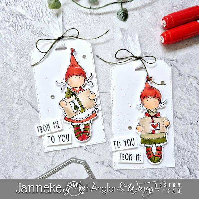 Clear Stamps - Tre Klappar / Three presents