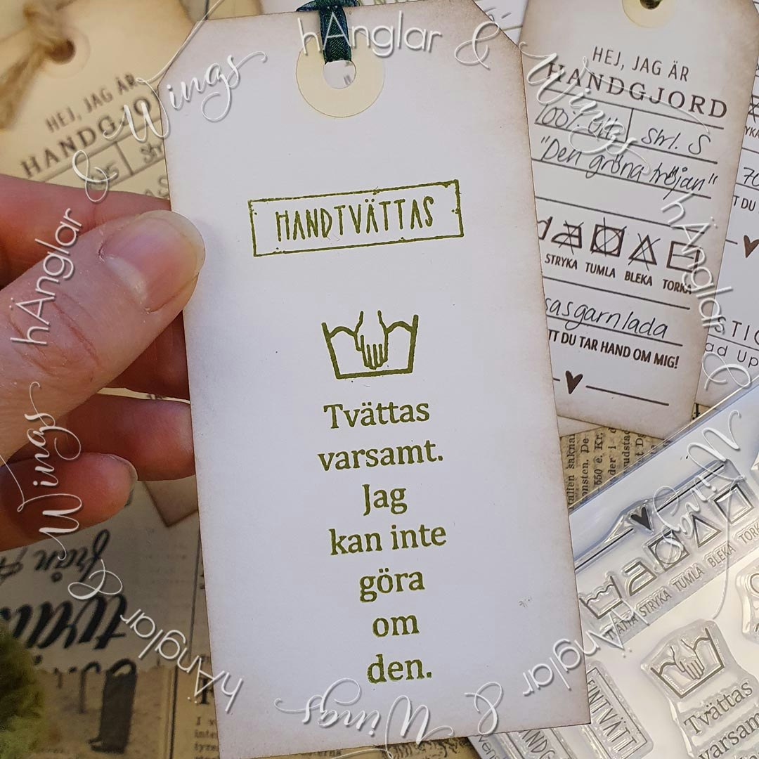 Clear Stamps - Tvättråd