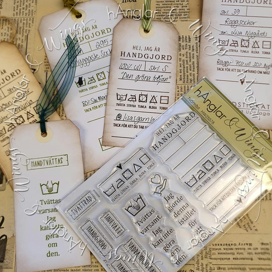 Clear Stamps - Tvättråd