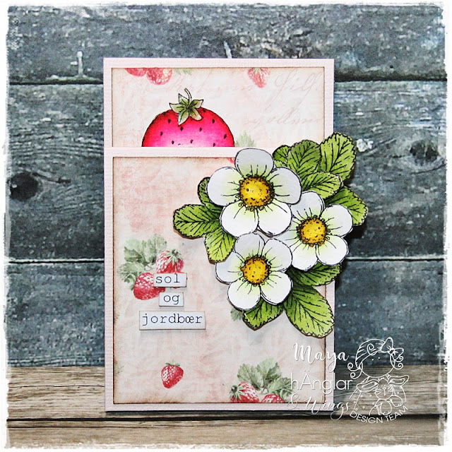 Clear Stamps - Jordgubbar / Strawberries