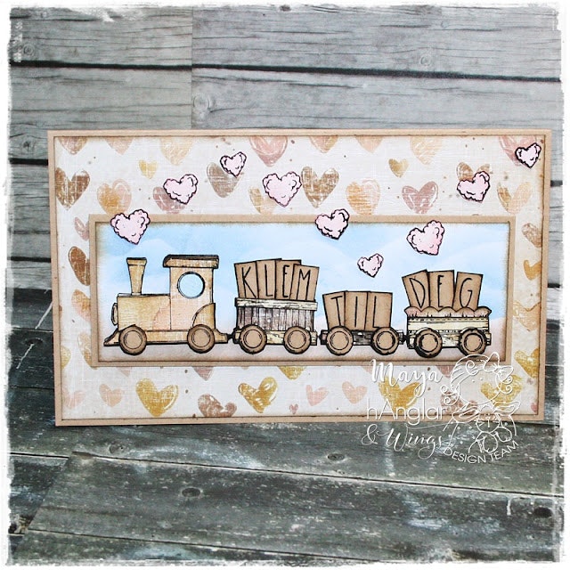 Clear Stamps - Lok & Vagnar / Locomotives & Wagons