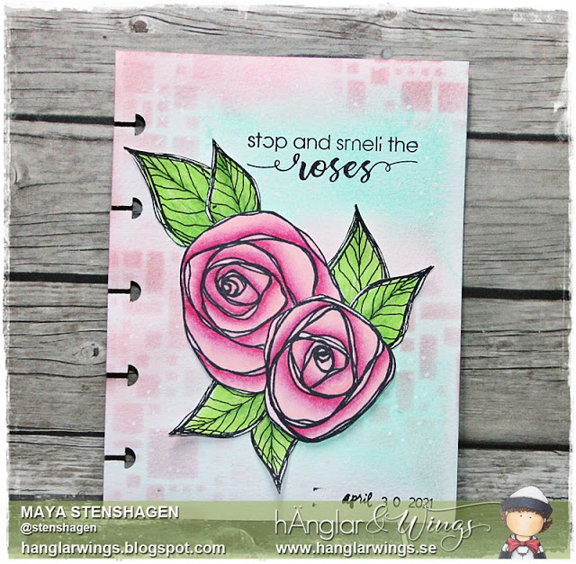 Clear Stamps - Rosor